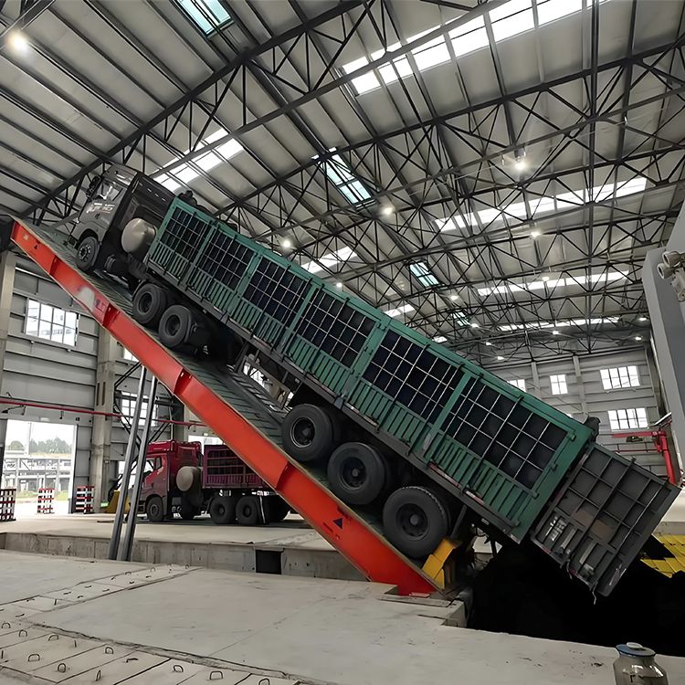 30吨-150吨液压卸车机翻板